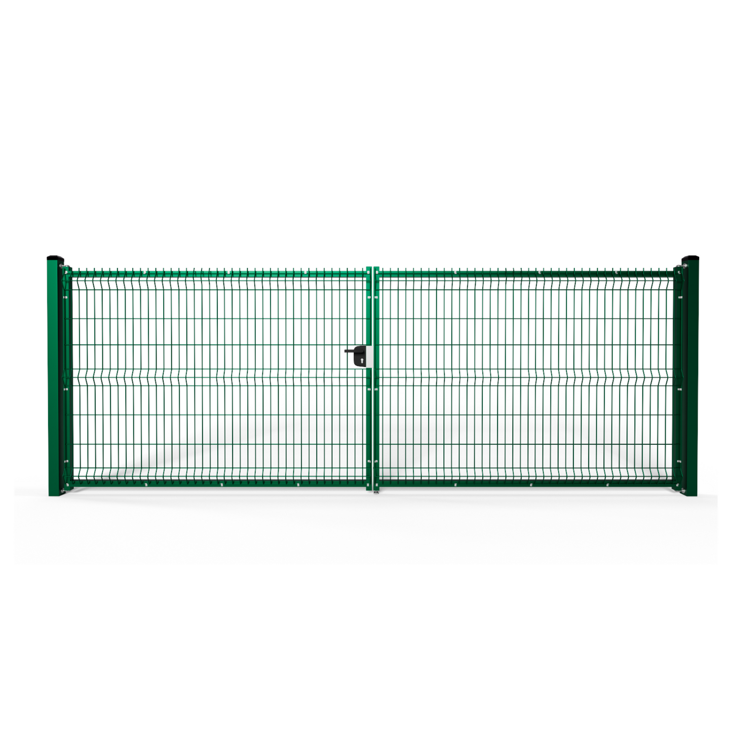 Brama dwuskrzydłowa 3D