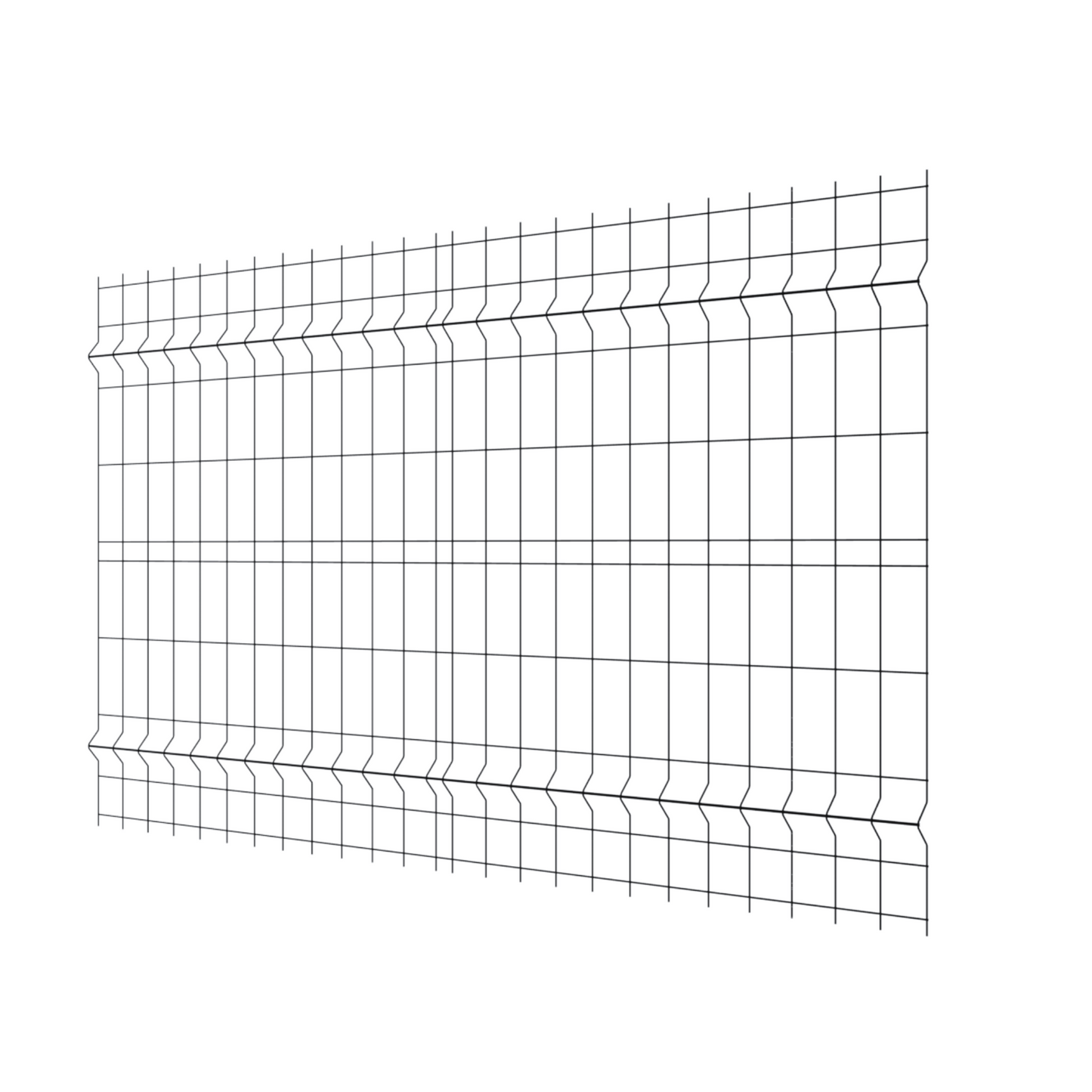 EcoHybrid Security Fencing - L 2560mm - PANELS ONLY