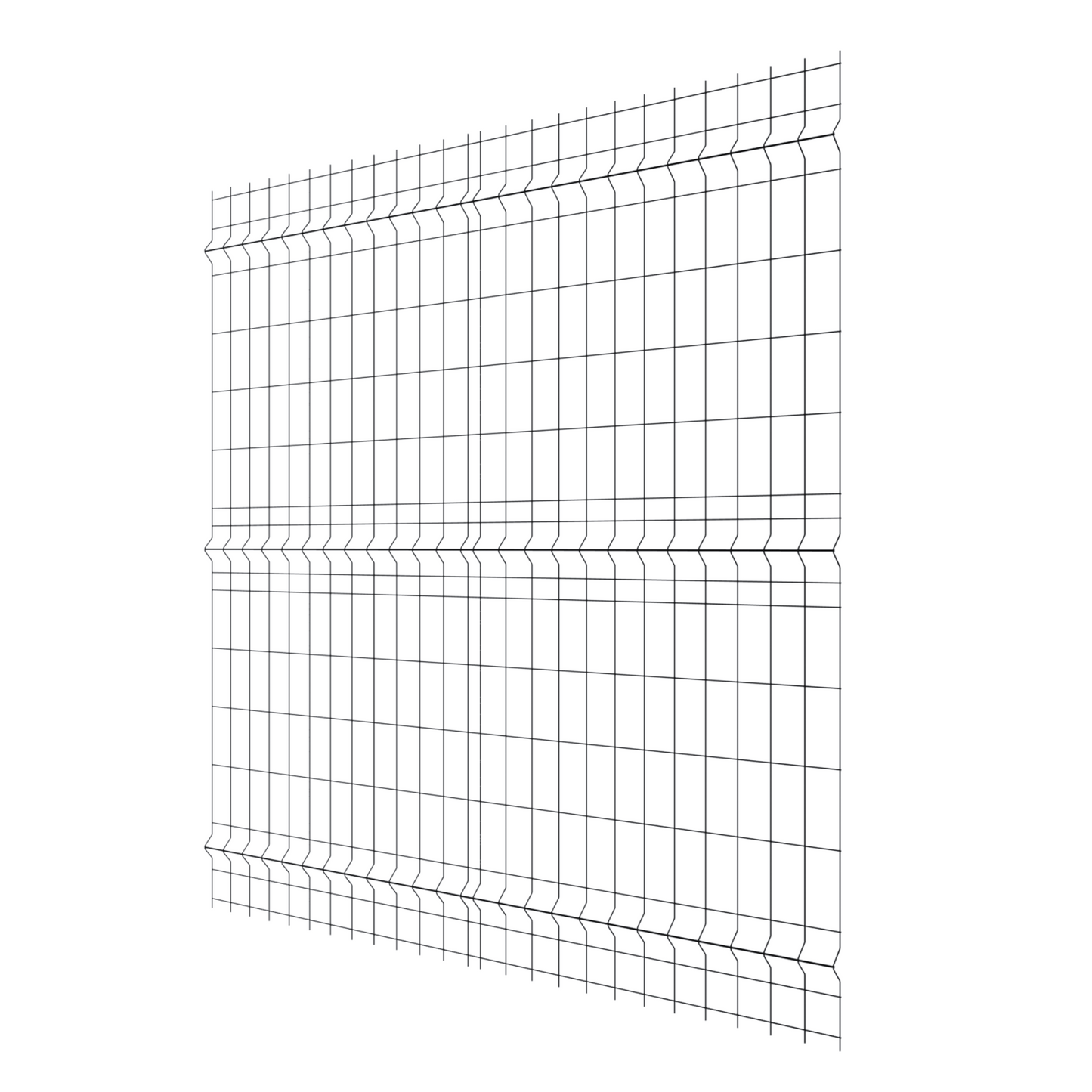 EcoHybrid Security Fencing - L 2560mm - PANELS ONLY